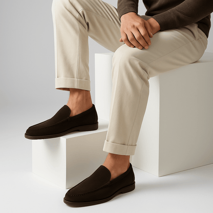 Men’s Suede Slip-On Sneaker Loafers