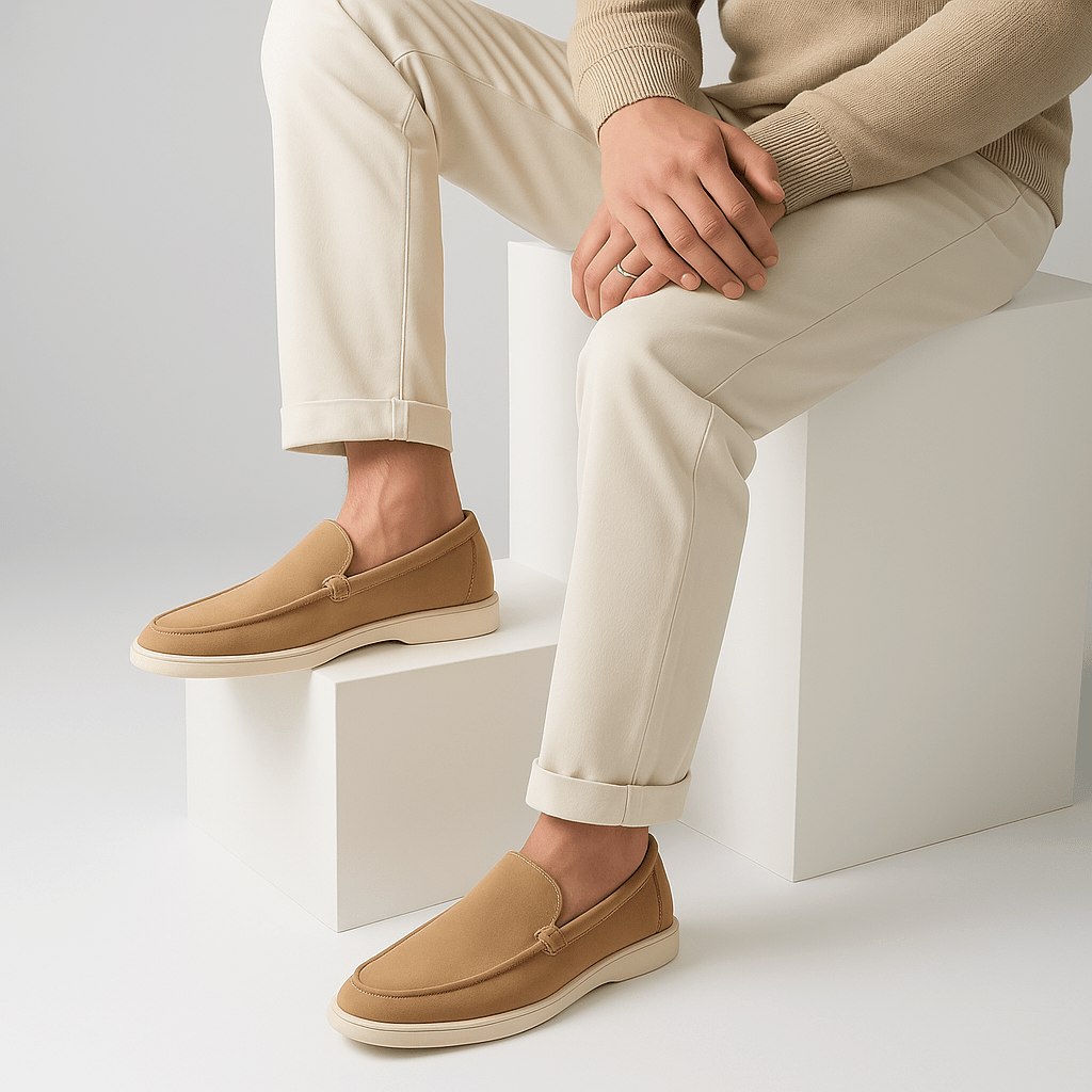 Men’s Suede Slip-On Sneaker Loafers