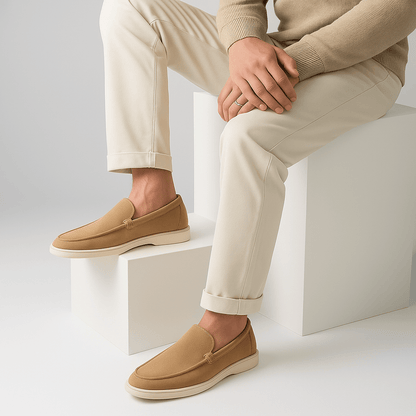Men’s Suede Slip-On Sneaker Loafers