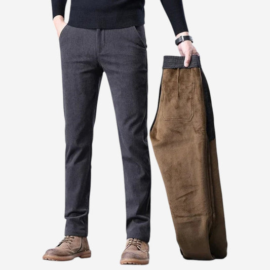 Men’s Warm Corduroy Winter Pants