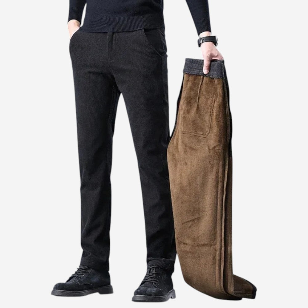 Men’s Warm Corduroy Winter Pants