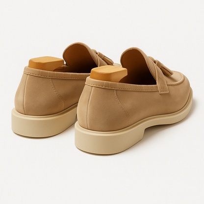 Men’s Suede Tassel Slip-On Loafers