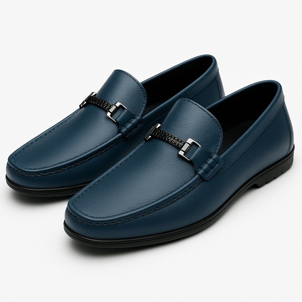 Men’s Comfortable Leather Slip-On Shoes