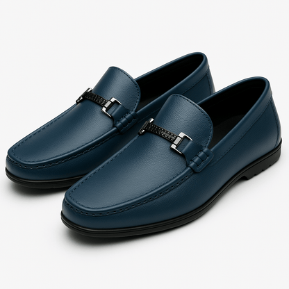 Men’s Comfortable Leather Slip-On Shoes