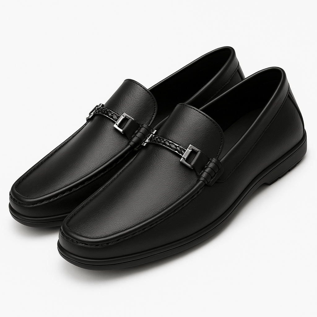 Men’s Comfortable Leather Slip-On Shoes