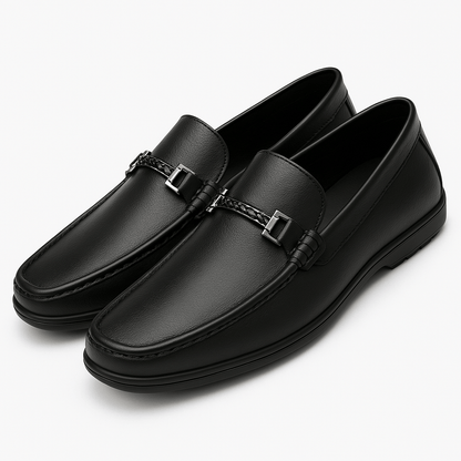 Men’s Comfortable Leather Slip-On Shoes
