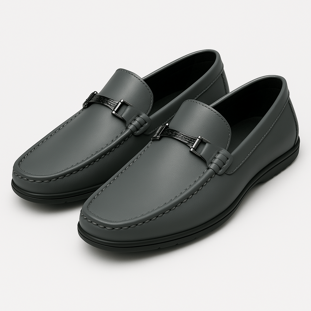 Men’s Comfortable Leather Slip-On Shoes