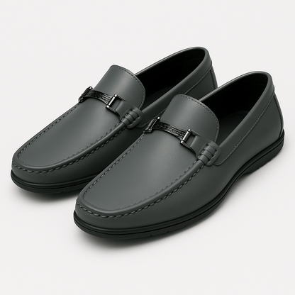 Men’s Comfortable Leather Slip-On Shoes