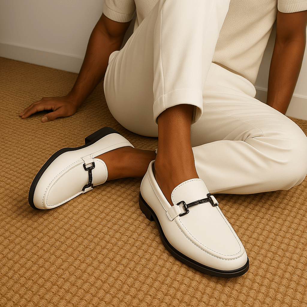 Men’s Comfortable Leather Slip-On Shoes