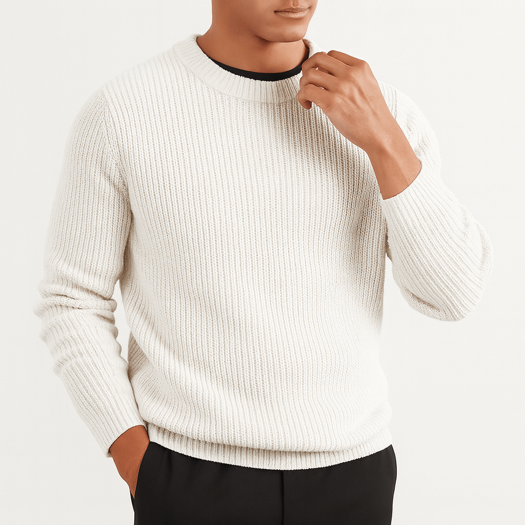 Men’s Striped Cashmere Sweater