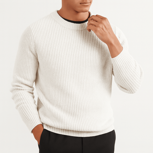 Men’s Striped Cashmere Sweater
