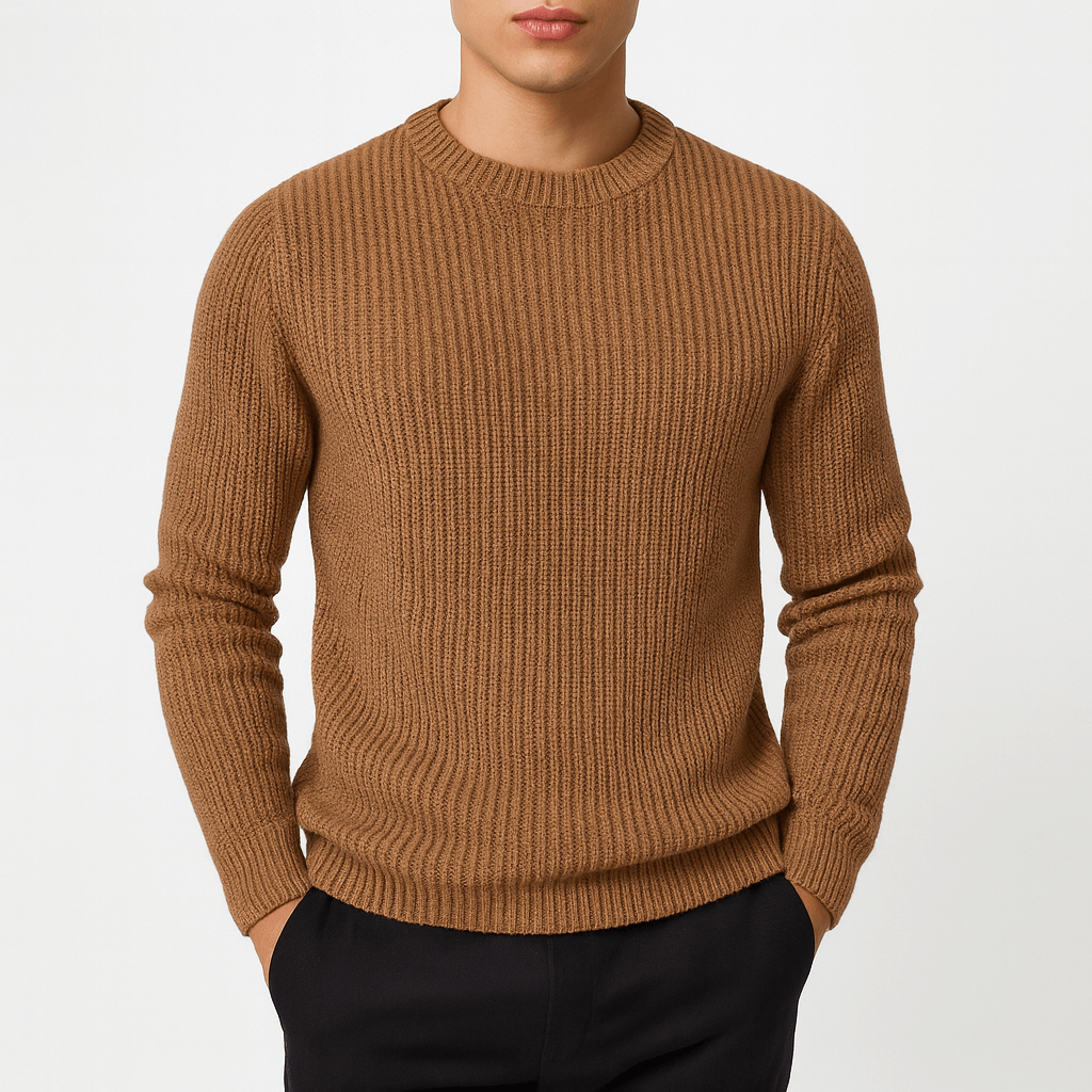 Men’s Striped Cashmere Sweater