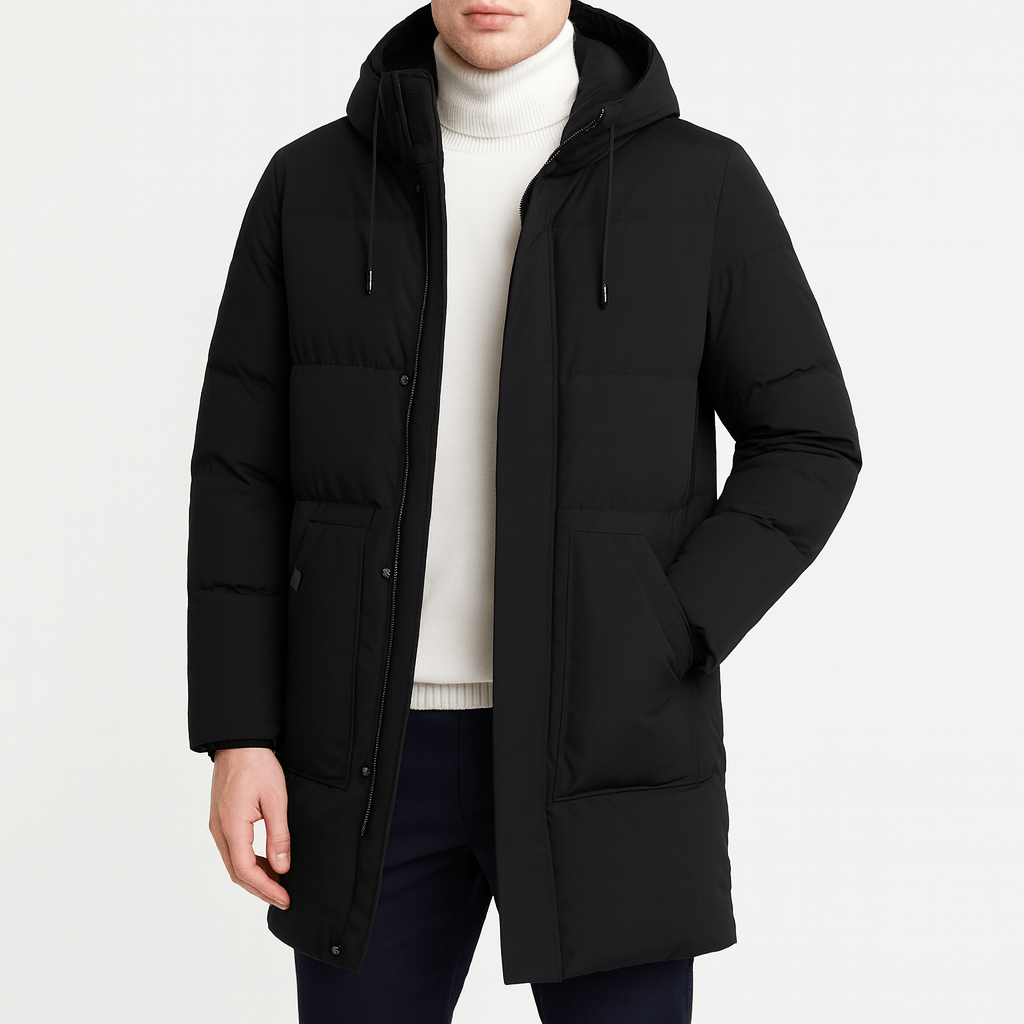 Men’s Long Insulated Puffer Parka