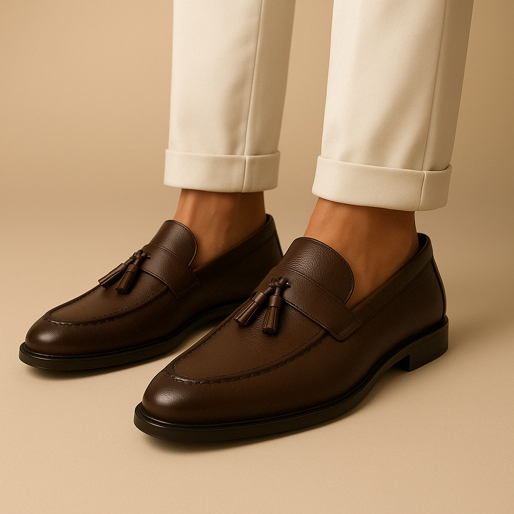 Men’s Genuine Leather Oxford Loafers