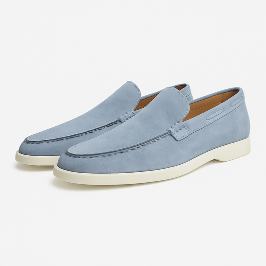 Men’s Suede Flat Loafers