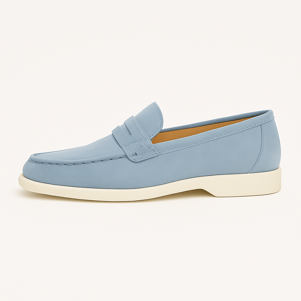 Men’s Suede Flat Loafers