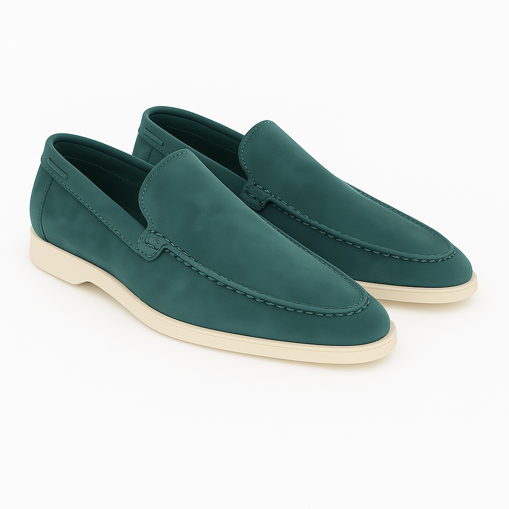 Men’s Suede Flat Loafers
