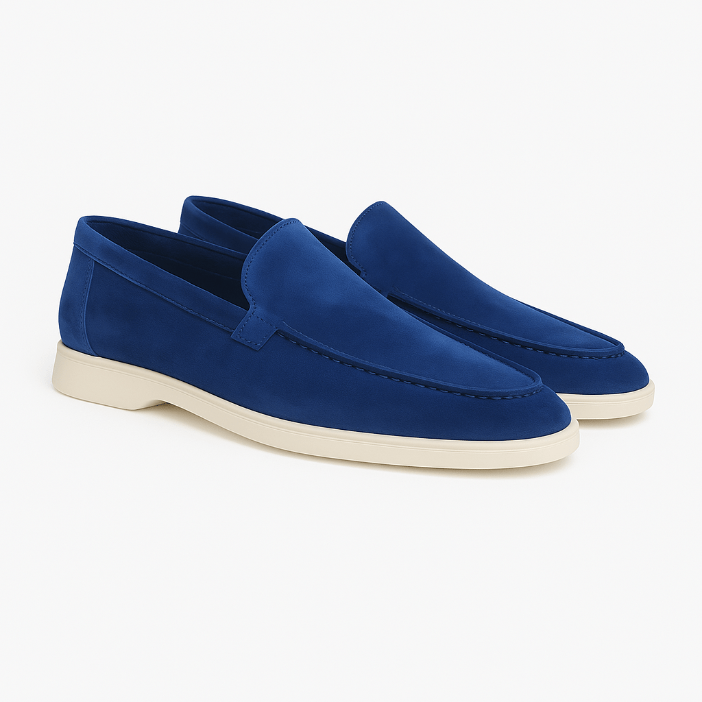 Men’s Suede Flat Loafers