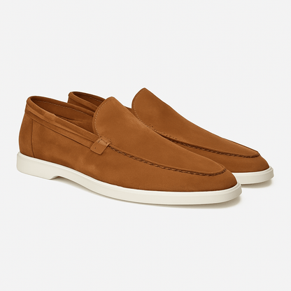Men’s Suede Flat Loafers
