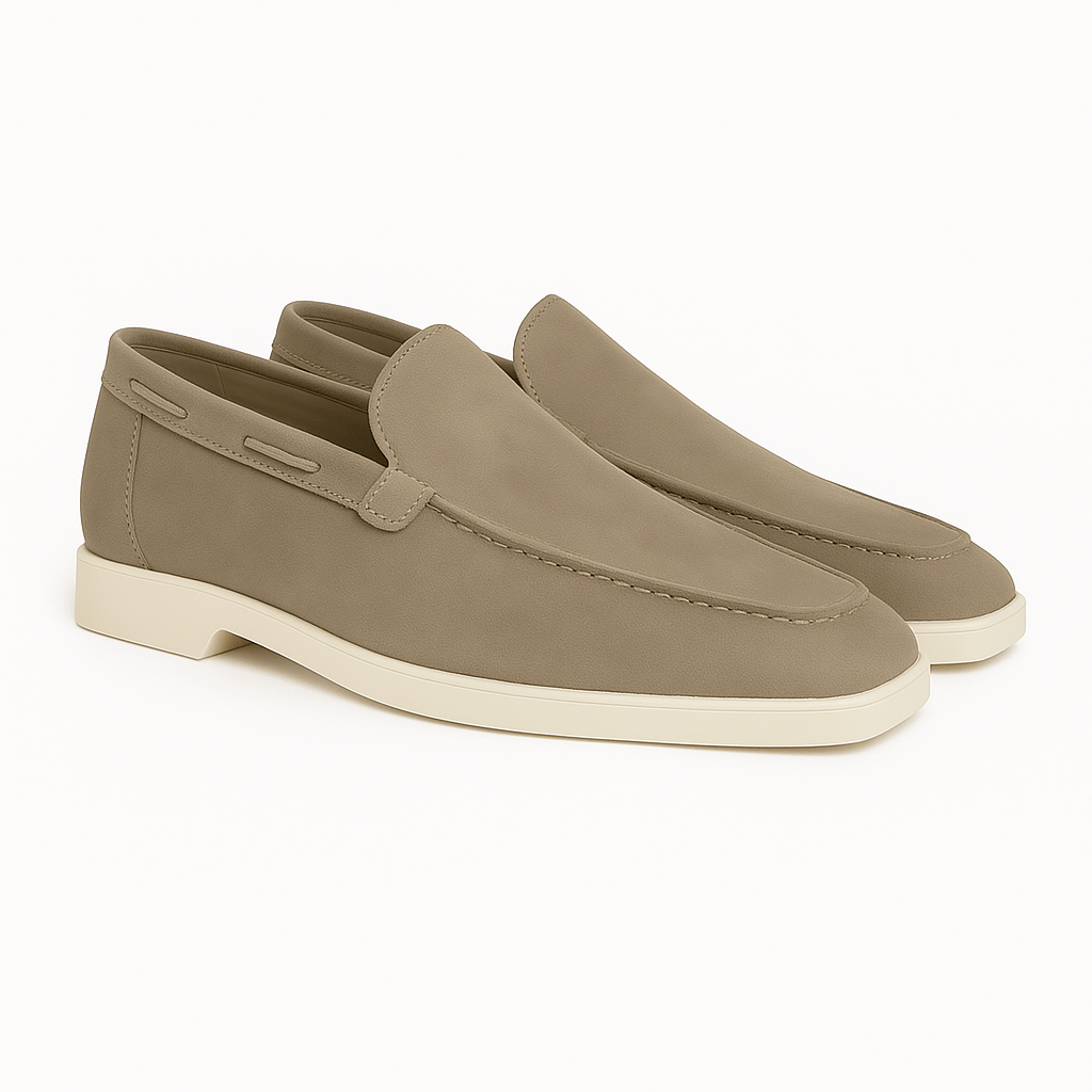 Men’s Suede Flat Loafers