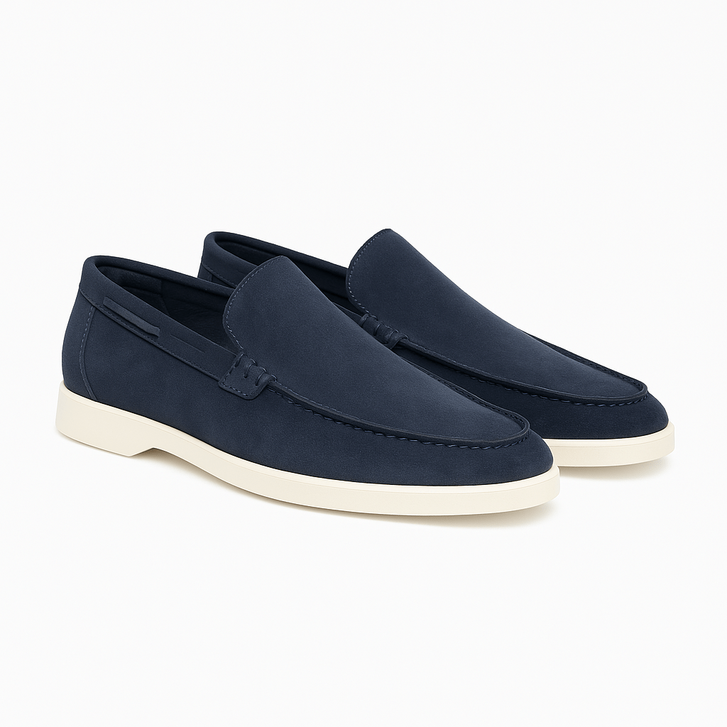 Men’s Suede Flat Loafers