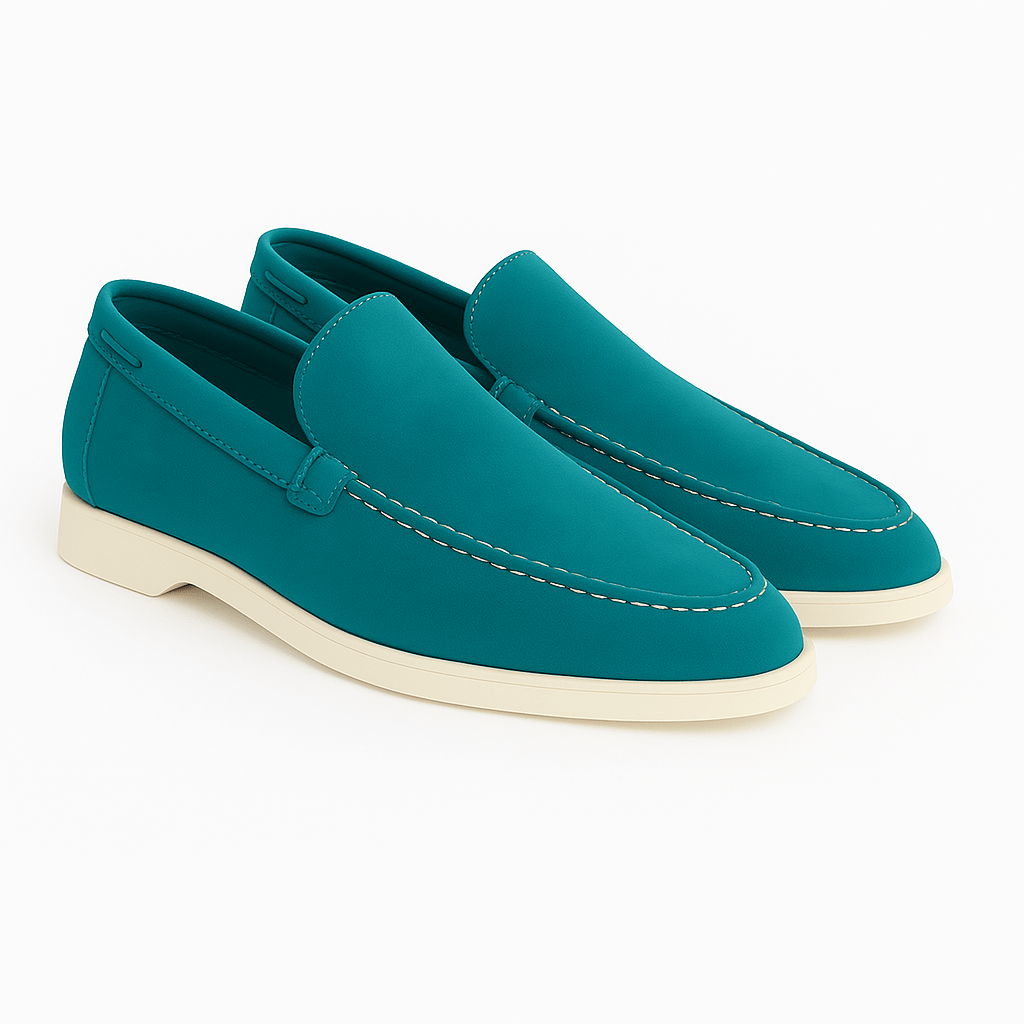 Men’s Suede Flat Loafers