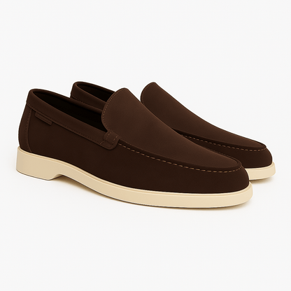 Men’s Suede Flat Loafers