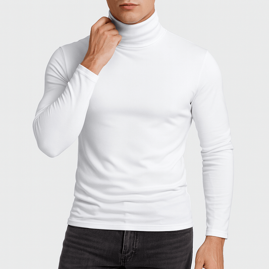 Men’s Cotton Turtle Neck Long Sleeve