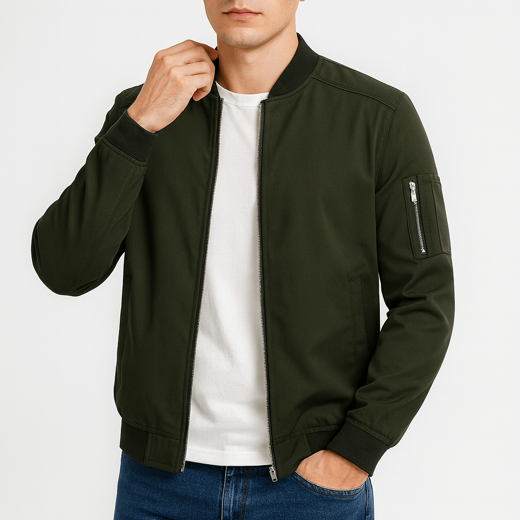 Men’s Classic Bomber Jacket