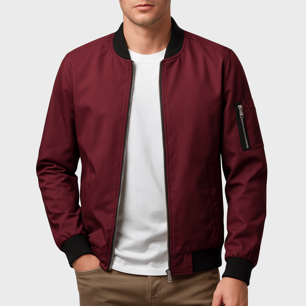 Men’s Classic Bomber Jacket