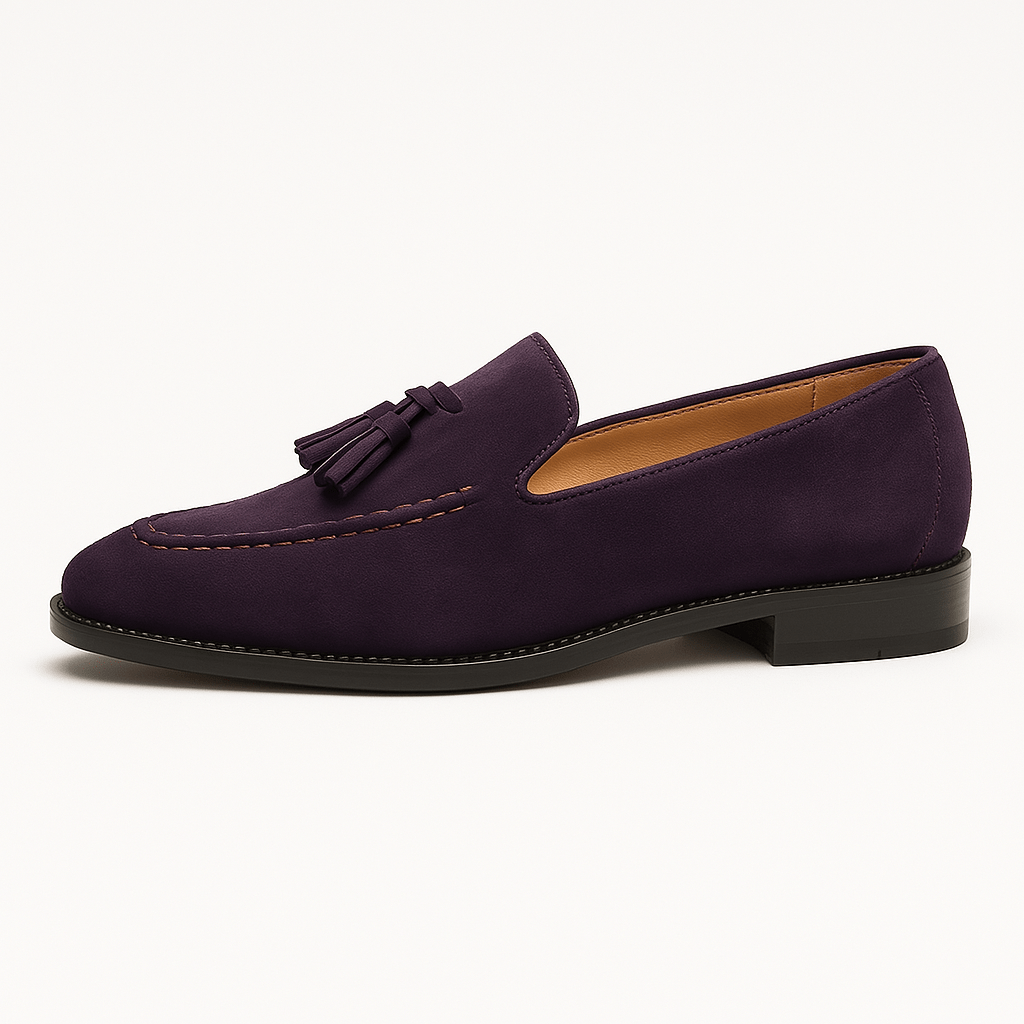 Men’s Suede Tassel Moccasins
