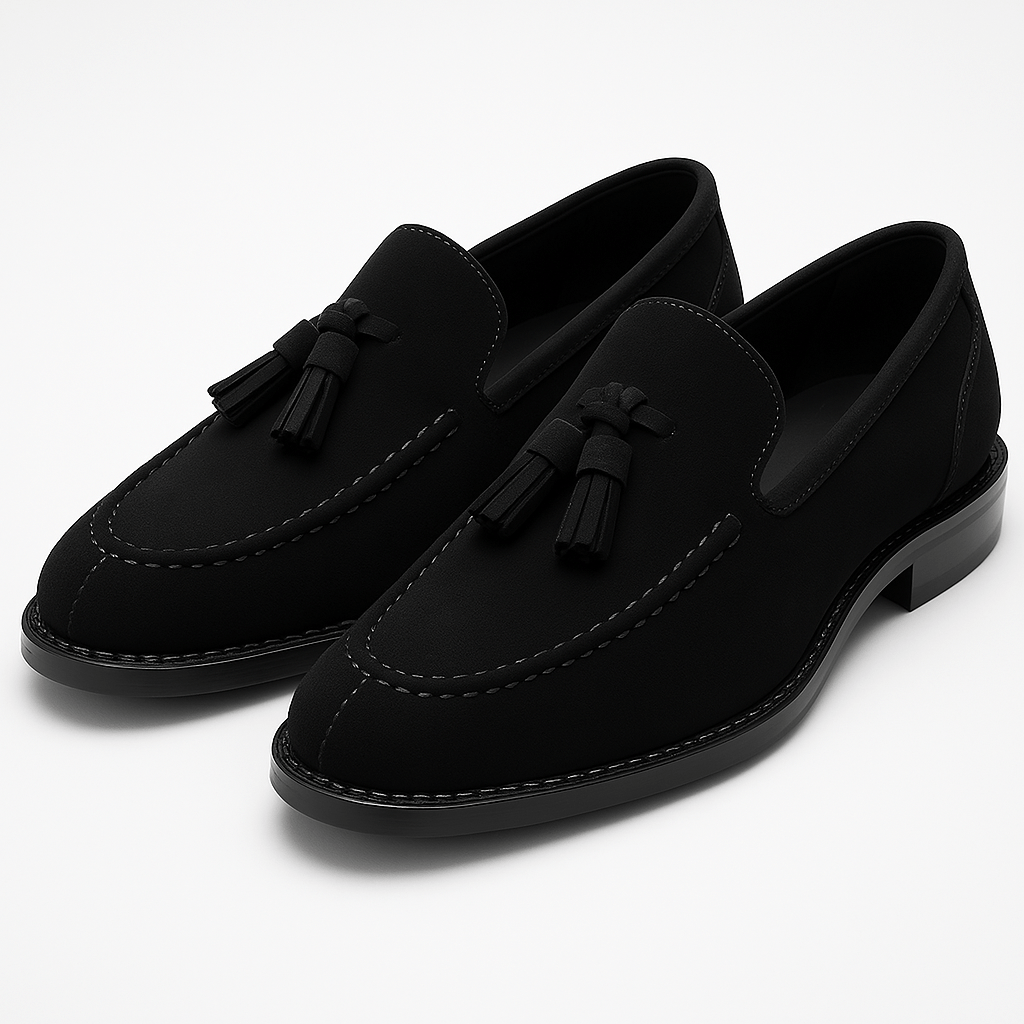 Men’s Suede Tassel Moccasins