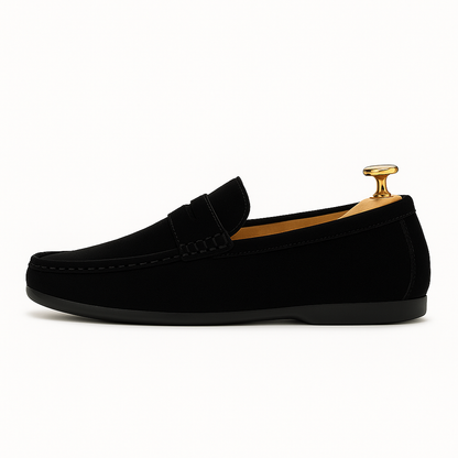 Men’s Soft Leather Slip-On Loafers