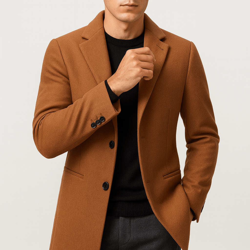 Men’s Classic Wool Topcoat
