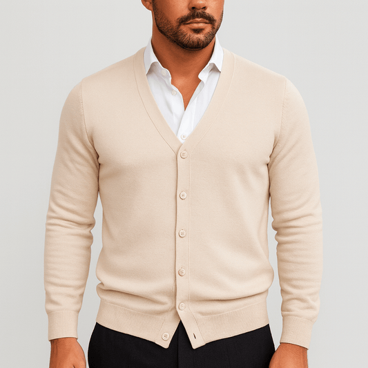 Men’s Lightweight Button Cardigan