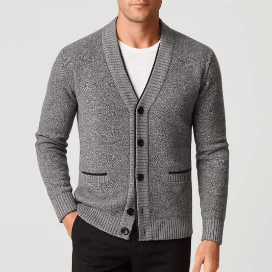 Men’s Knitted Button Cardigan
