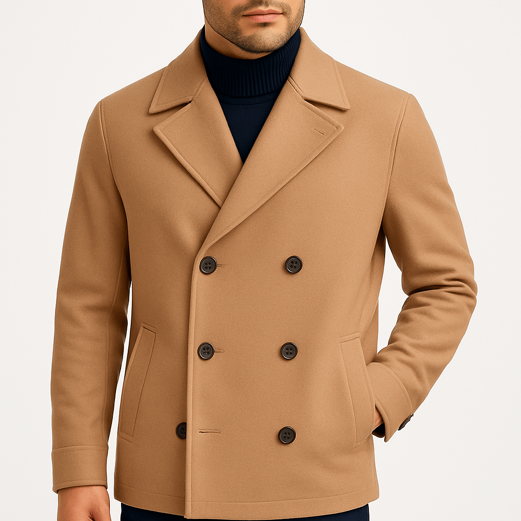 Men’s Classic Wool Peacoat