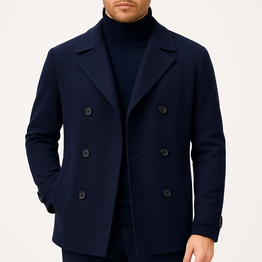 Men’s Classic Wool Peacoat