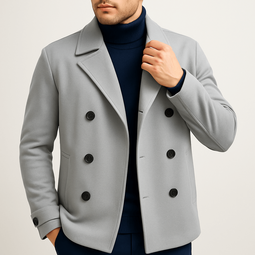 Men’s Classic Wool Peacoat