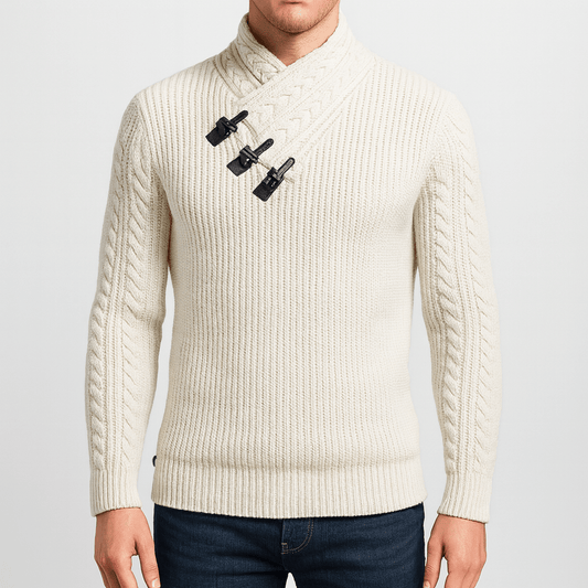 Men’s Soft Turtleneck Knit Pullover