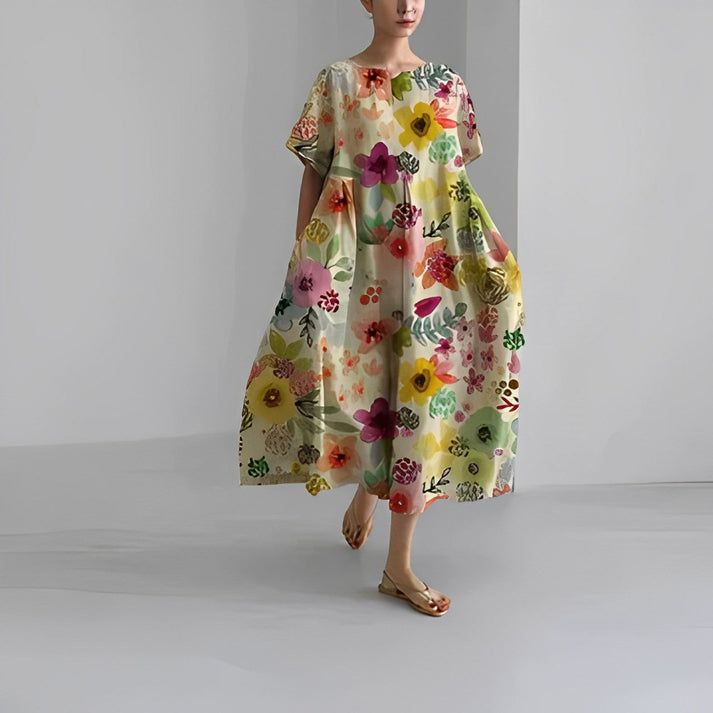 Lightweight Flowy Maxi Dress for Women