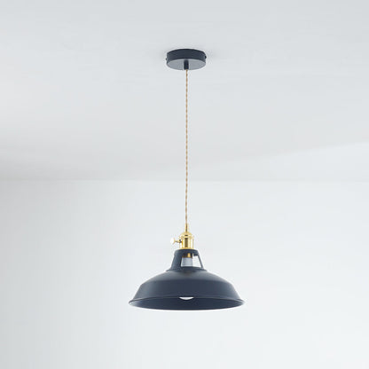 Vibrant Color Metal Pendant Light Fixture