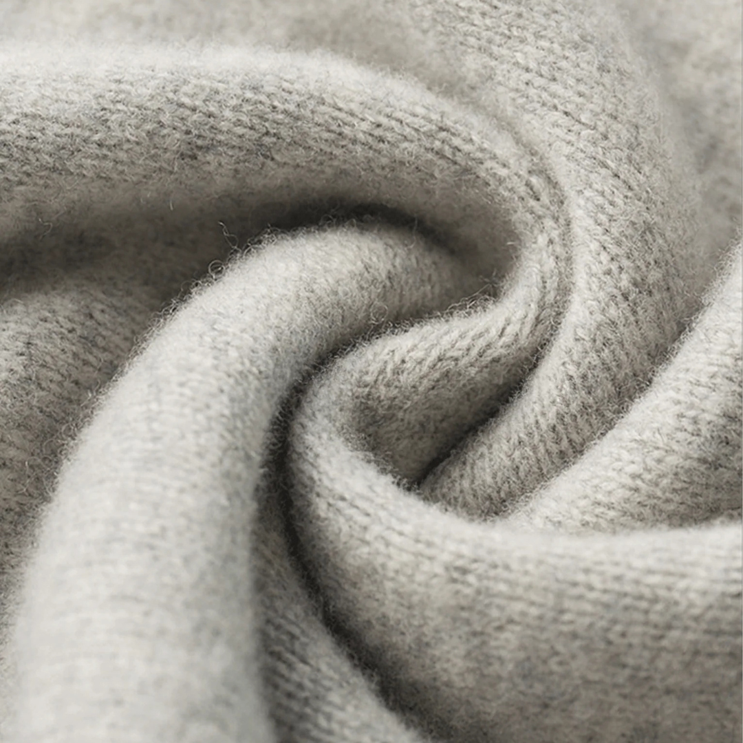Women’s Knitted Hoodie with Button Detail