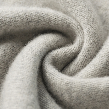 Women’s Knitted Hoodie with Button Detail