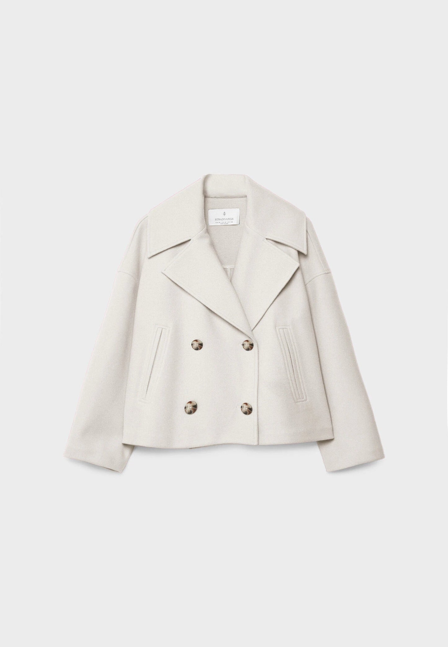 Lanura | Luxurious Double-Breasted Women's Coat for Fall and Winter