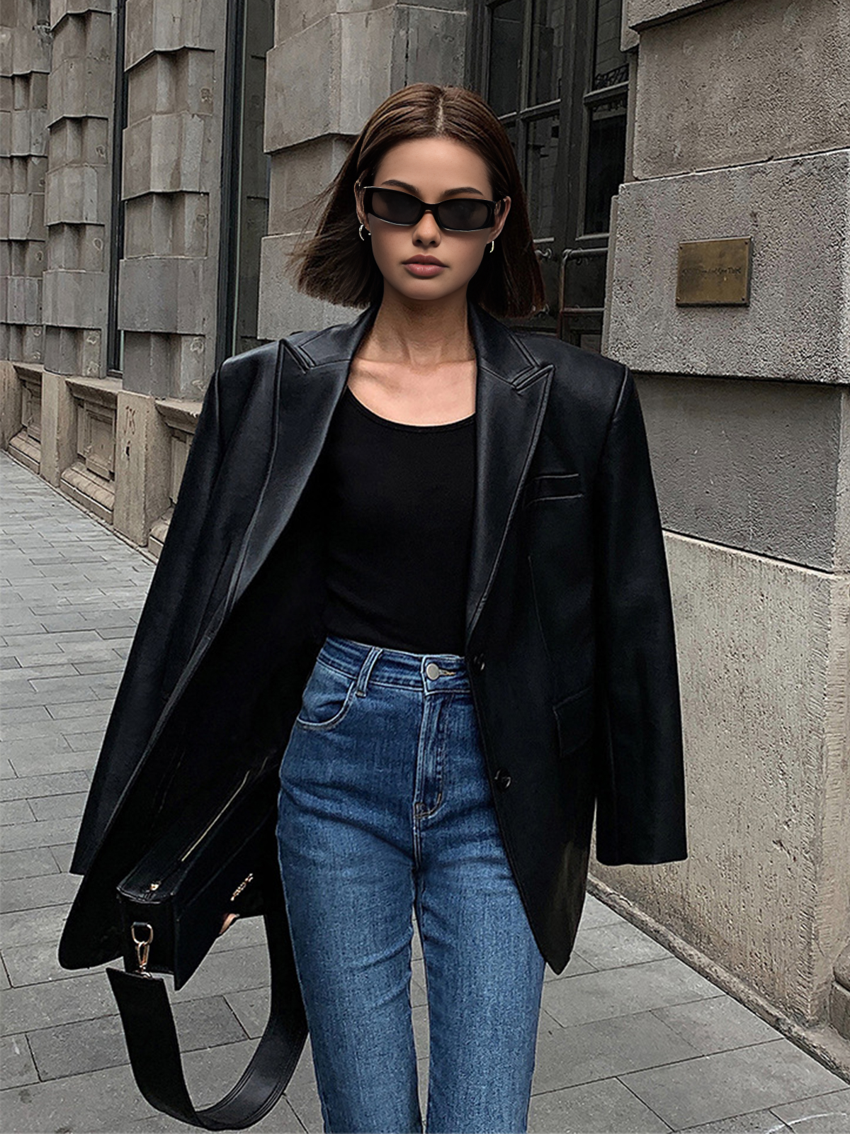 Chloe | Timeless Lapel Pockets Jacket