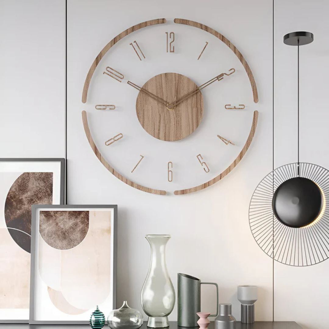 Big Quiet Modern Wall Clock