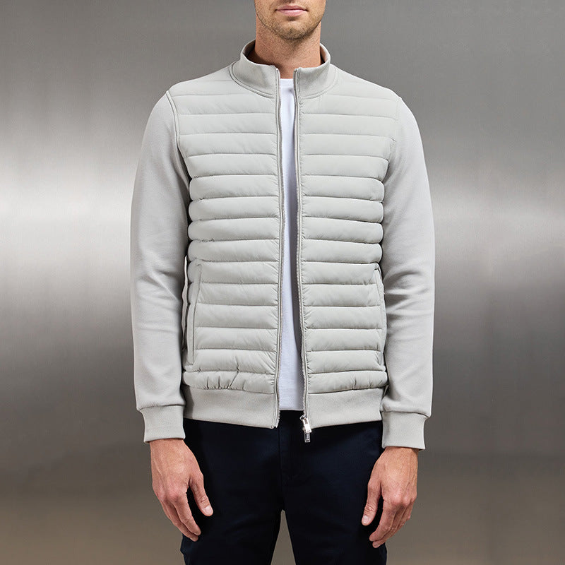 Elias | Men’s Quilted Padded Winter Jacket with Soft Thermal Lining