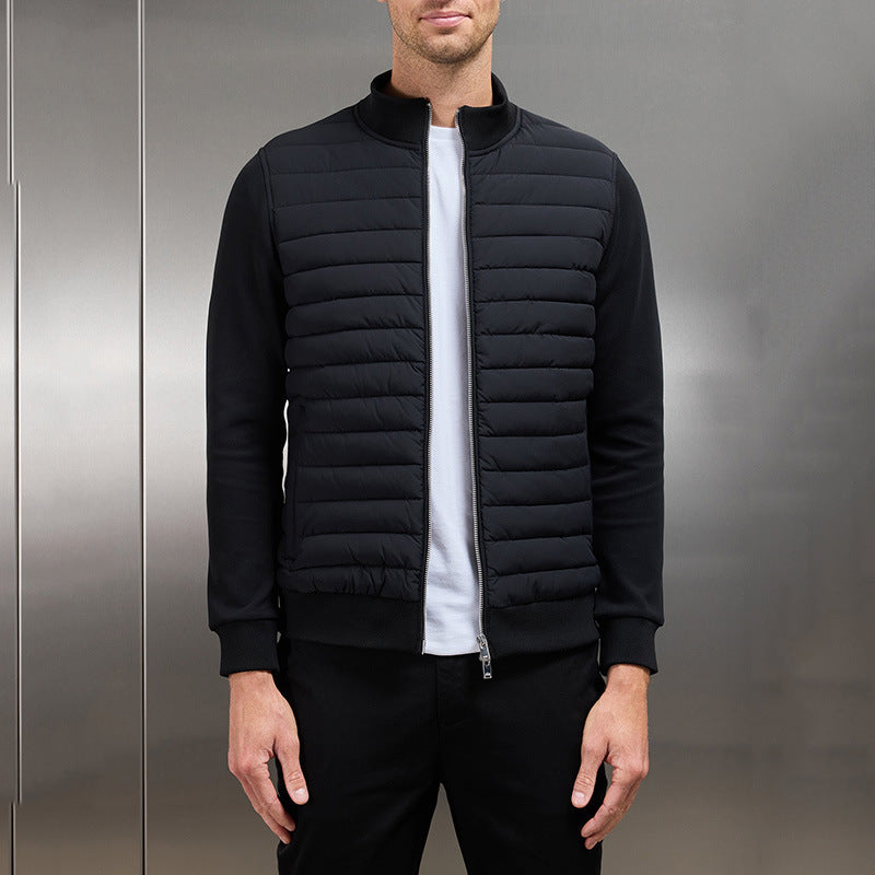 Elias | Men’s Quilted Padded Winter Jacket with Soft Thermal Lining