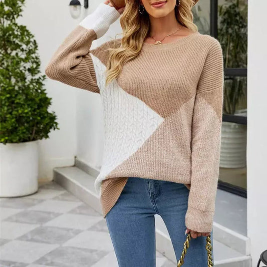 Cozy Knitted Winter Sweater - BritishElegance